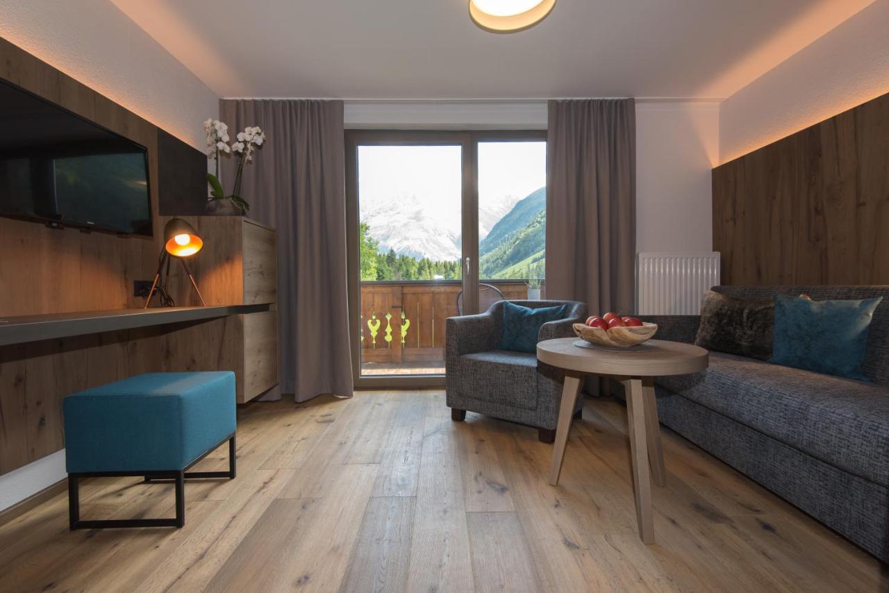 Hotel Sonnblick Sankt Leonhard im Pitztal Exteriér fotografie